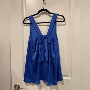 Candies blue top